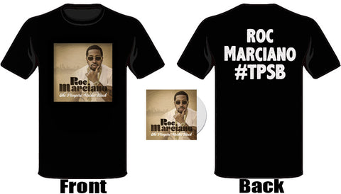 Roc Marciano - The Pimpire Strikes Back T-shirt + CD Bundle